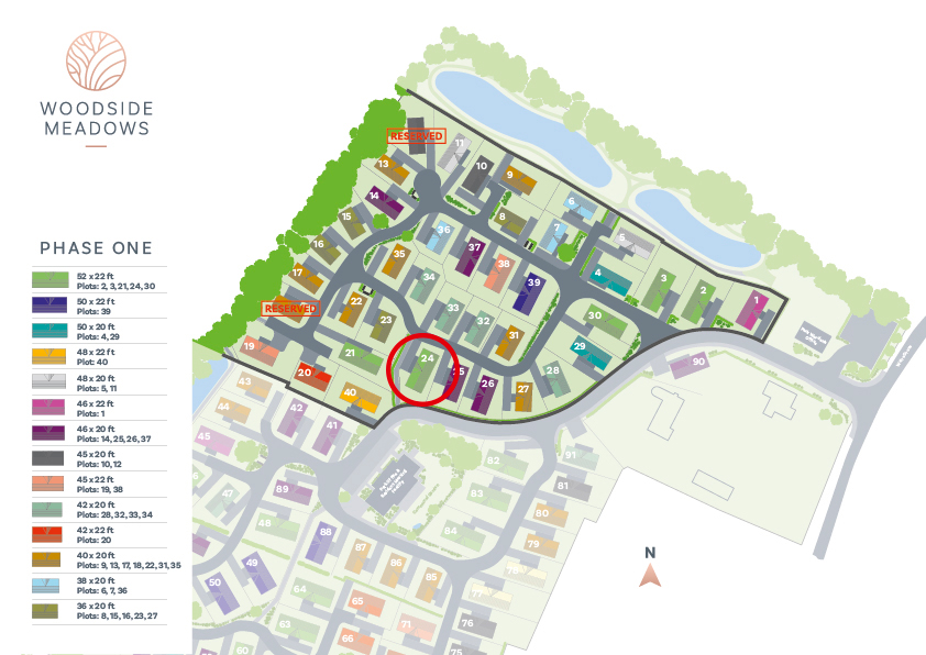 Woodside-Meadows-Site-Map-PHASE-1-Plot-24