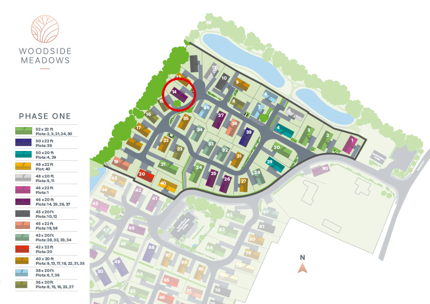Woodside-Meadows-Site-Map-PHASE-1-Plot-14
