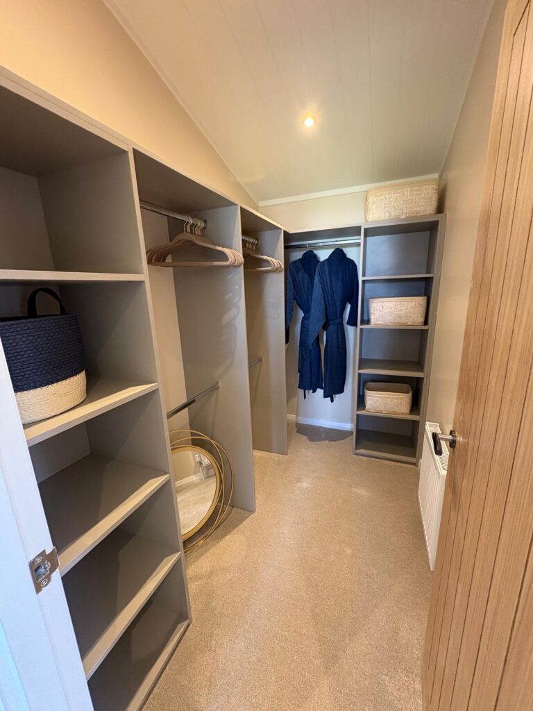 Walk in wardrobe