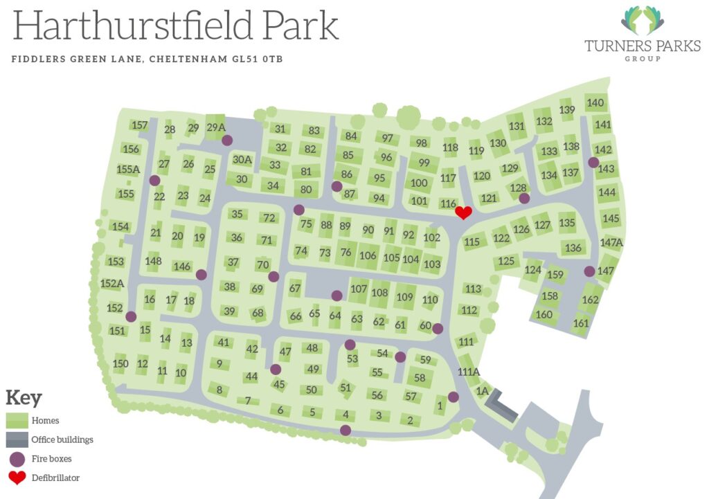 Harthurtsfield Map