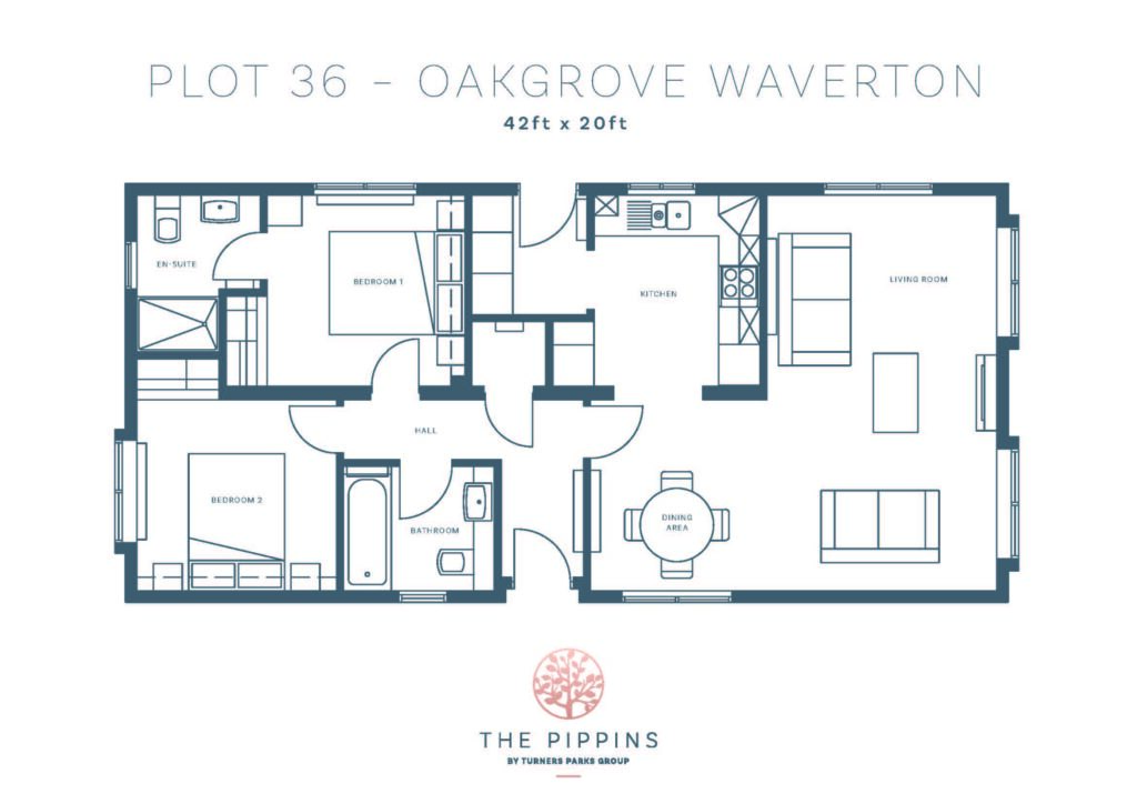 36 The Pippins Oakgrove Waverton 42x20ft