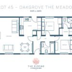 45 The Pippins Oakgrove The Meadow 40x20ft